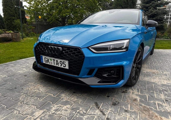 Audi A5 cena 155000 przebieg: 45000, rok produkcji 2019 z Leszno małe 137